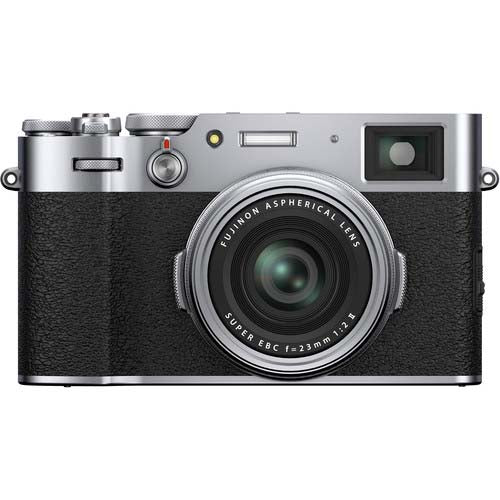 Key Features

26.1MP APS-C X-Trans BSI CMOS 4 Sensor
X-Processor 4 Image Processor
Fujinon 23mm f/2 Lens
Hybrid 0.52x OVF with 3.69m-Dot OLED EVF Questions & Answers